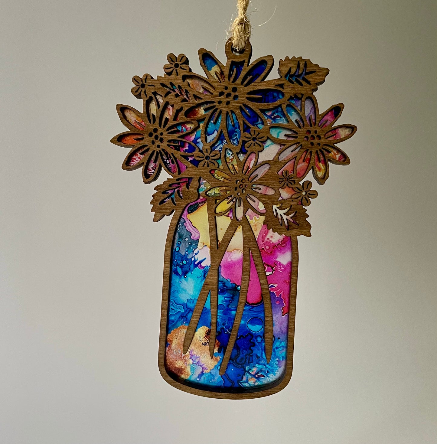 Flower Vase Suncatcher