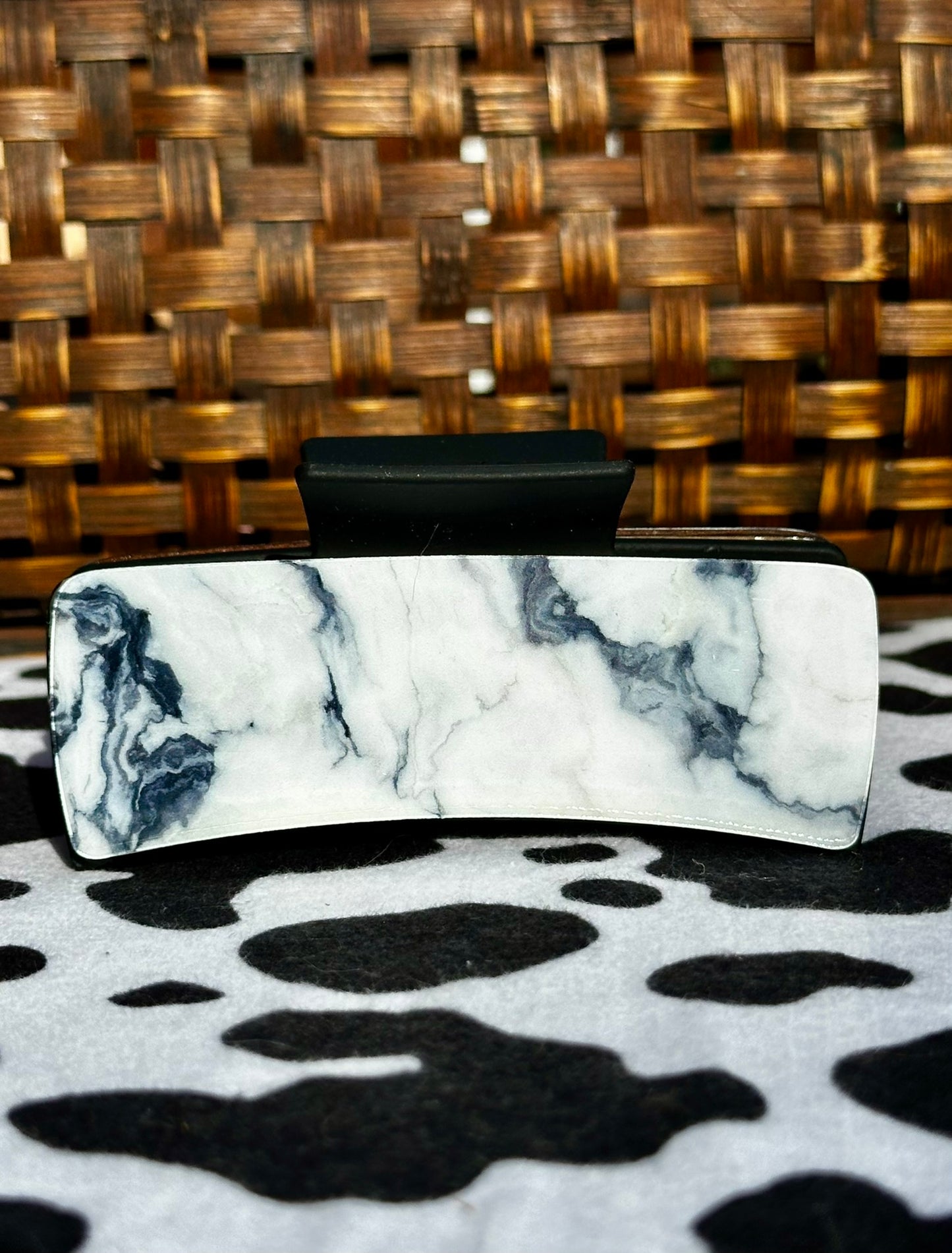 Marble Hair Clip