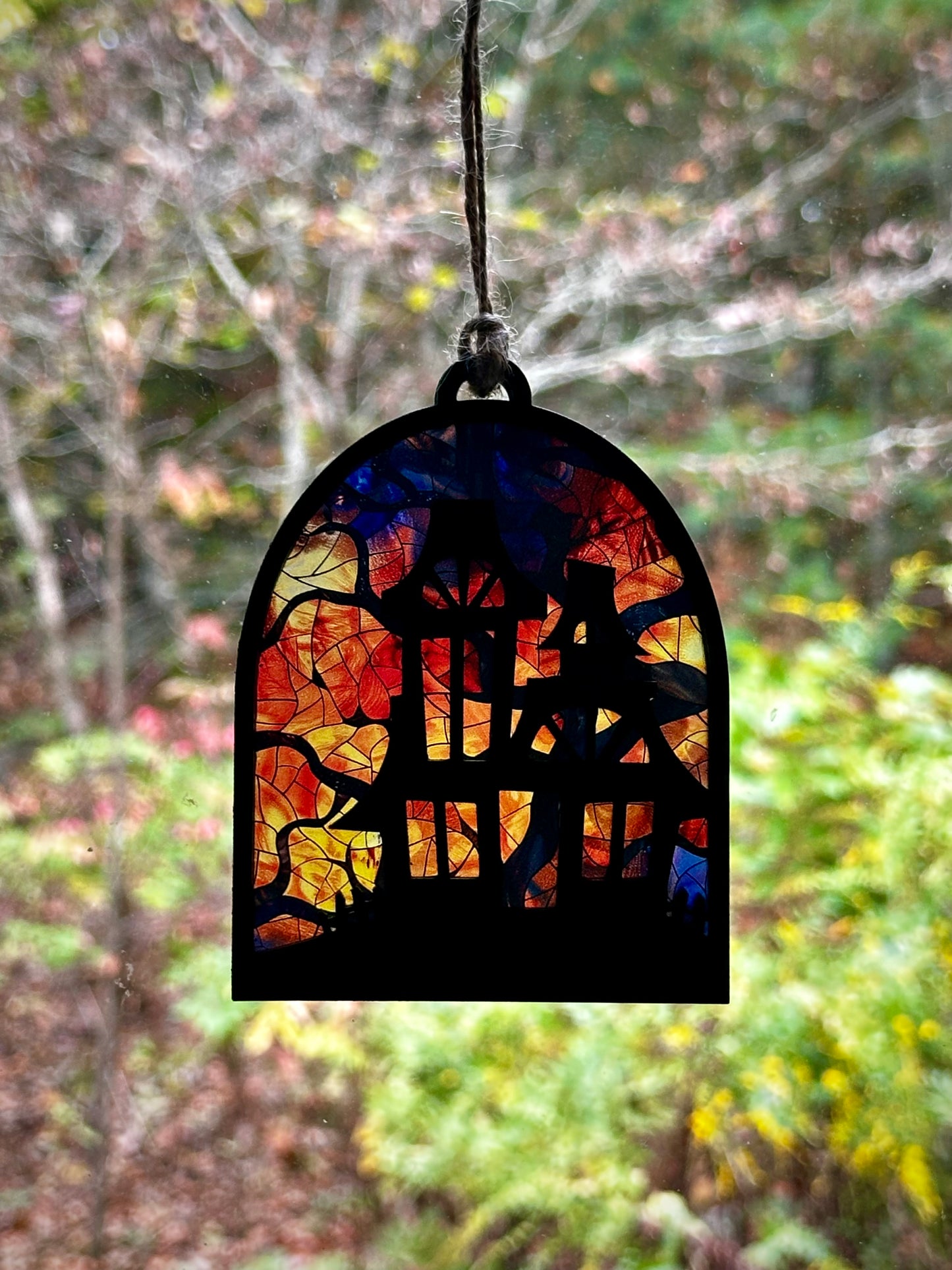 Haunted House Suncatcher