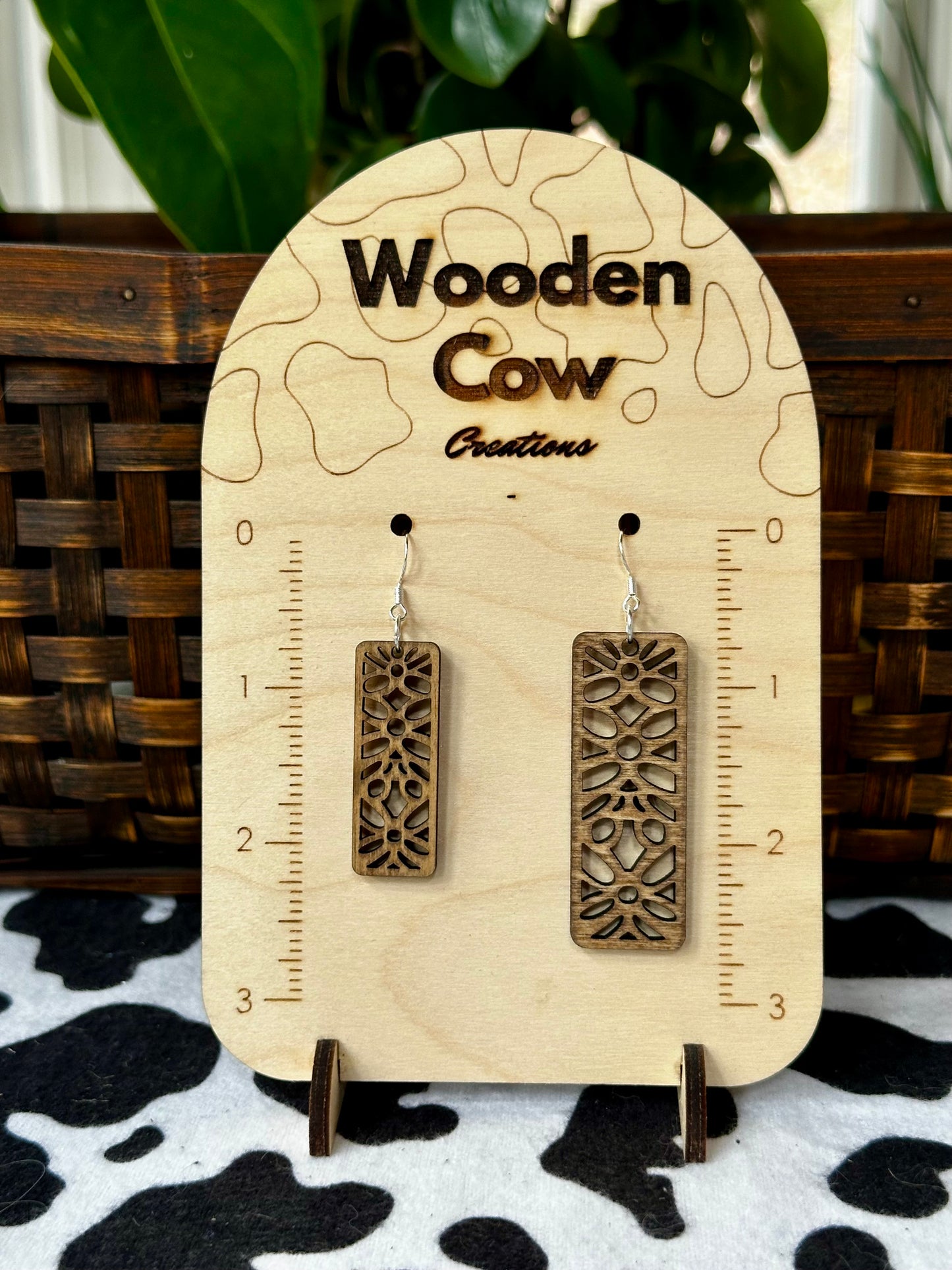 Long Wooden Dangles