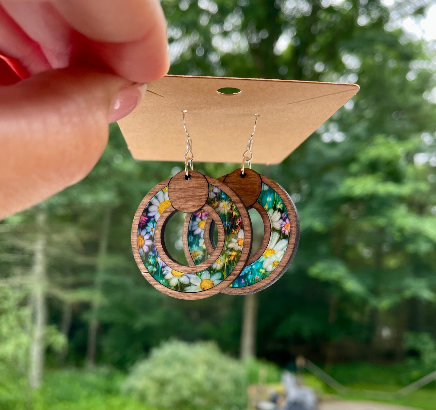 Wildflower Acrylic Dangles