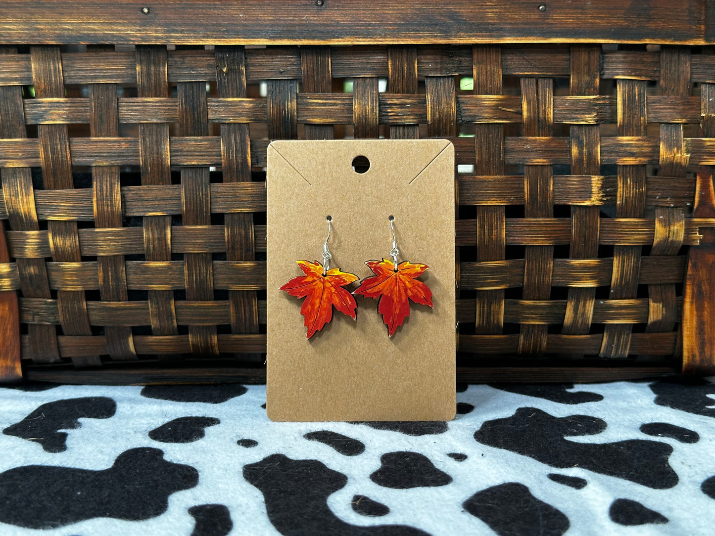 Maple Leaf Foliage Dangles