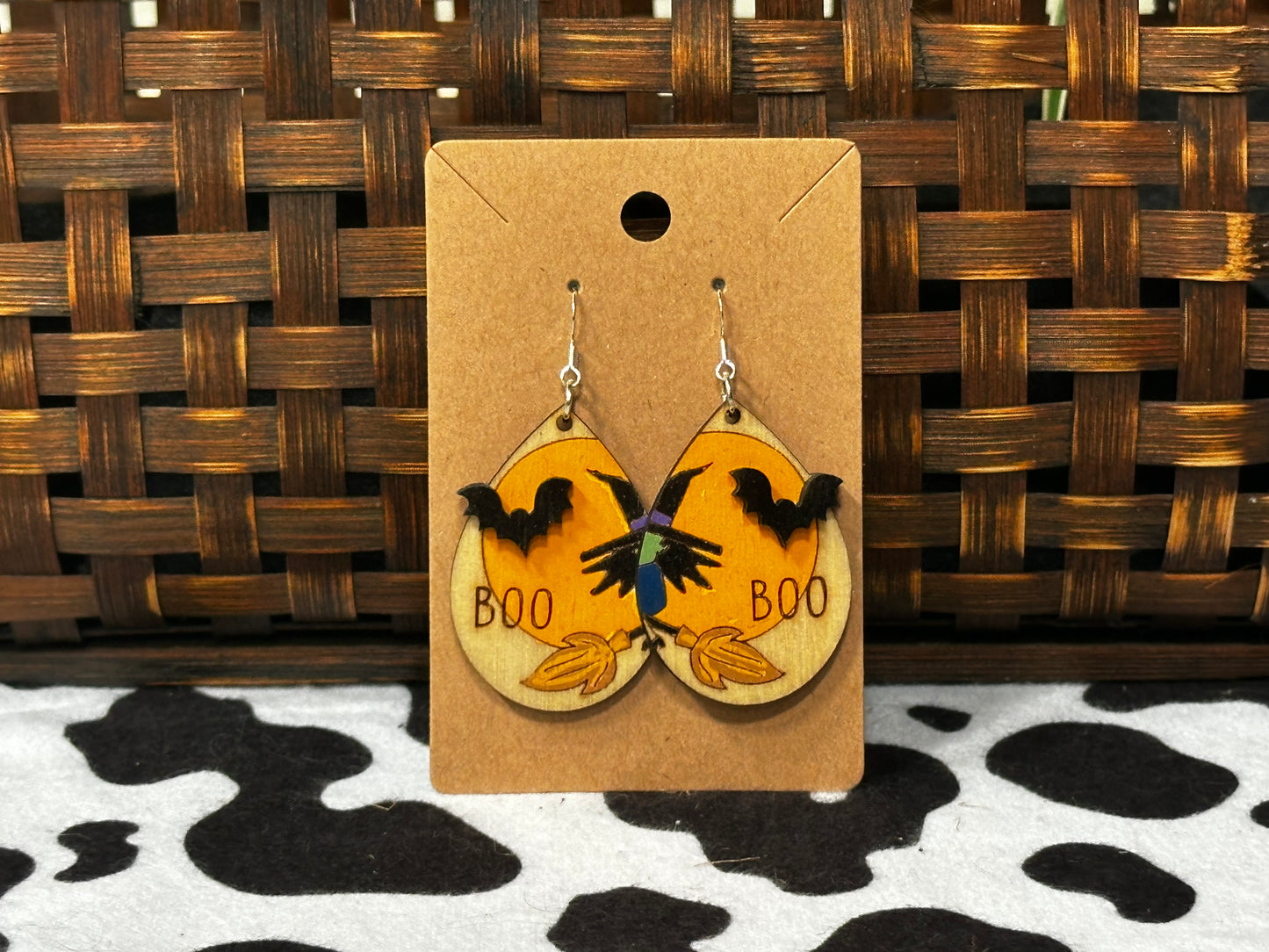 Witch Boo Dangles