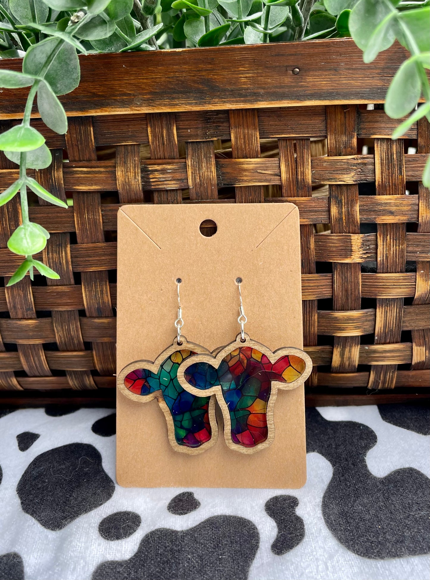 “Stained Glass” Cows