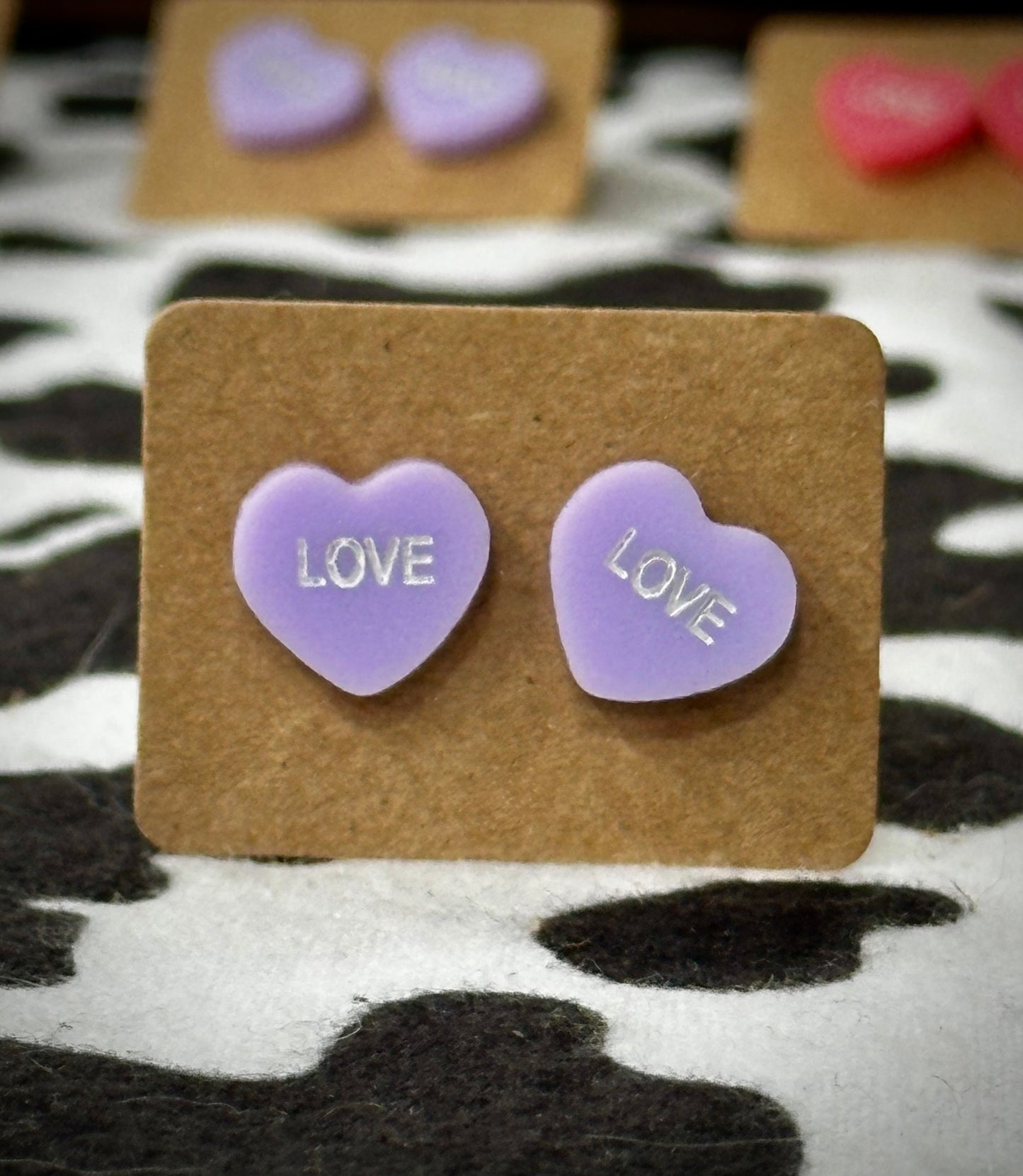 Heart Studs
