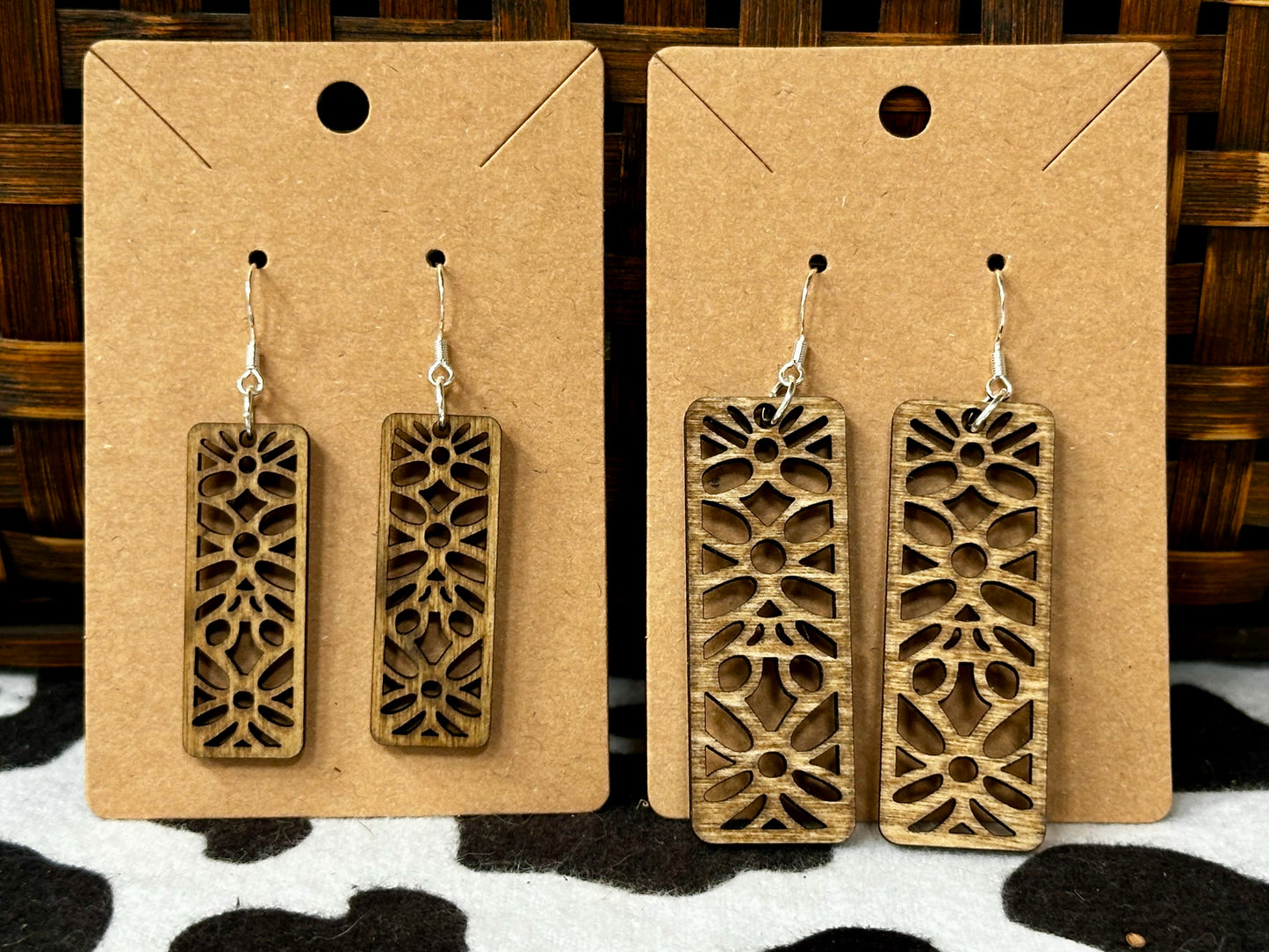 Long Wooden Dangles