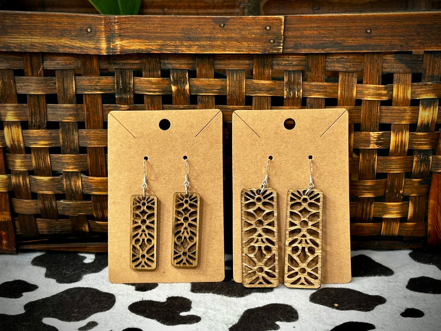 Long Wooden Dangles