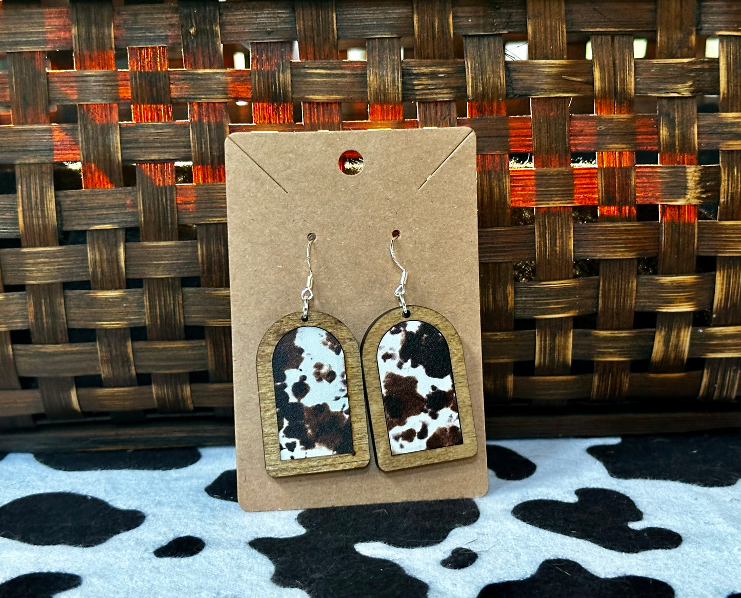 Cowhide Dangles