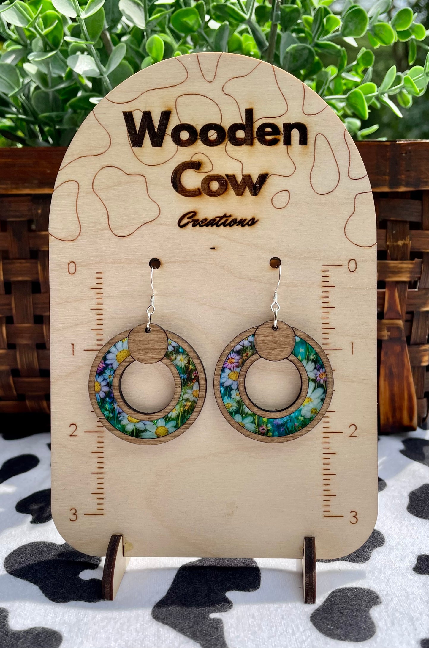 Wildflower Acrylic Dangles