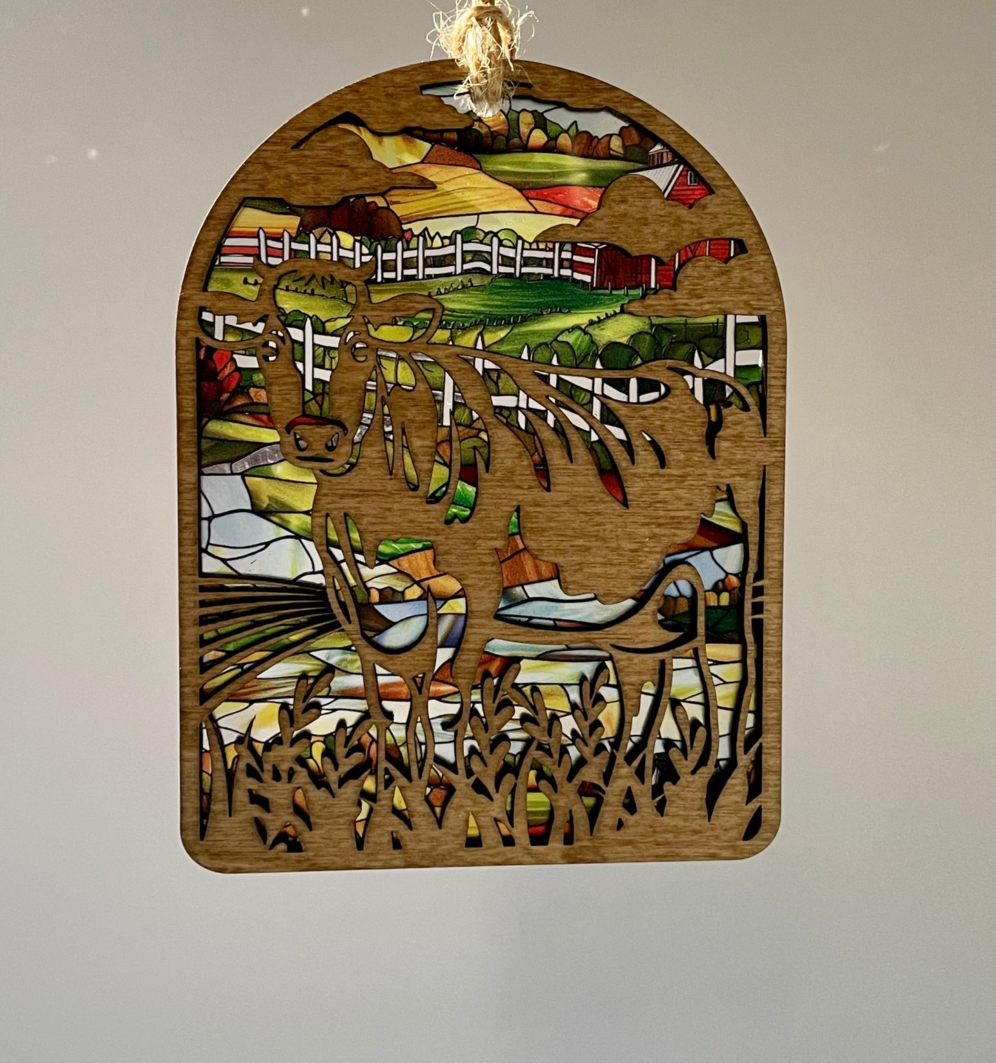 Cow Arch Sun Catcher