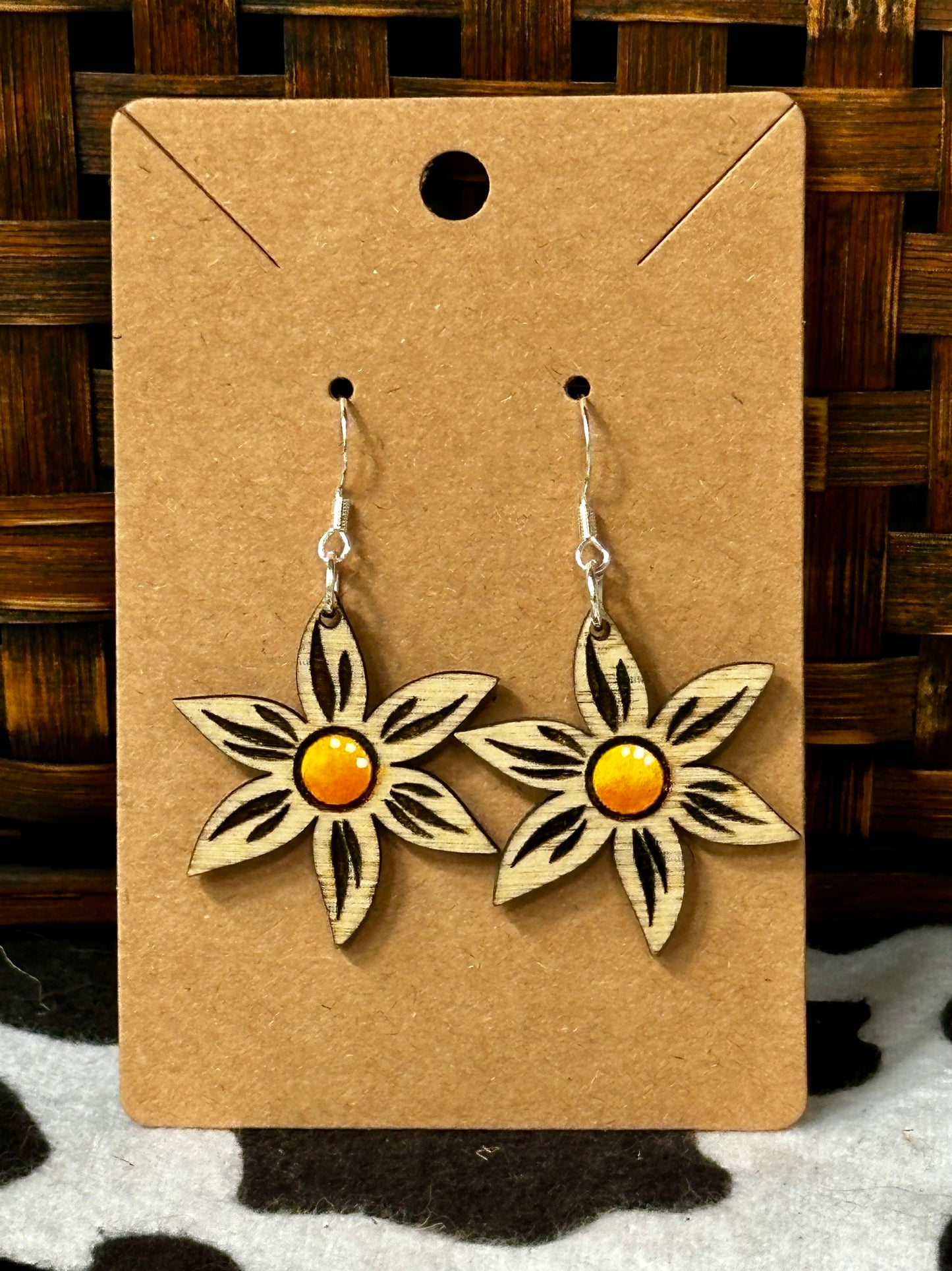 Golden Floral Ombré