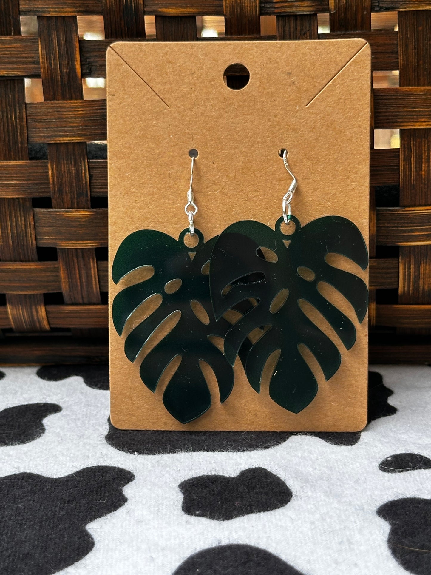 Acrylic Monstera Leaf