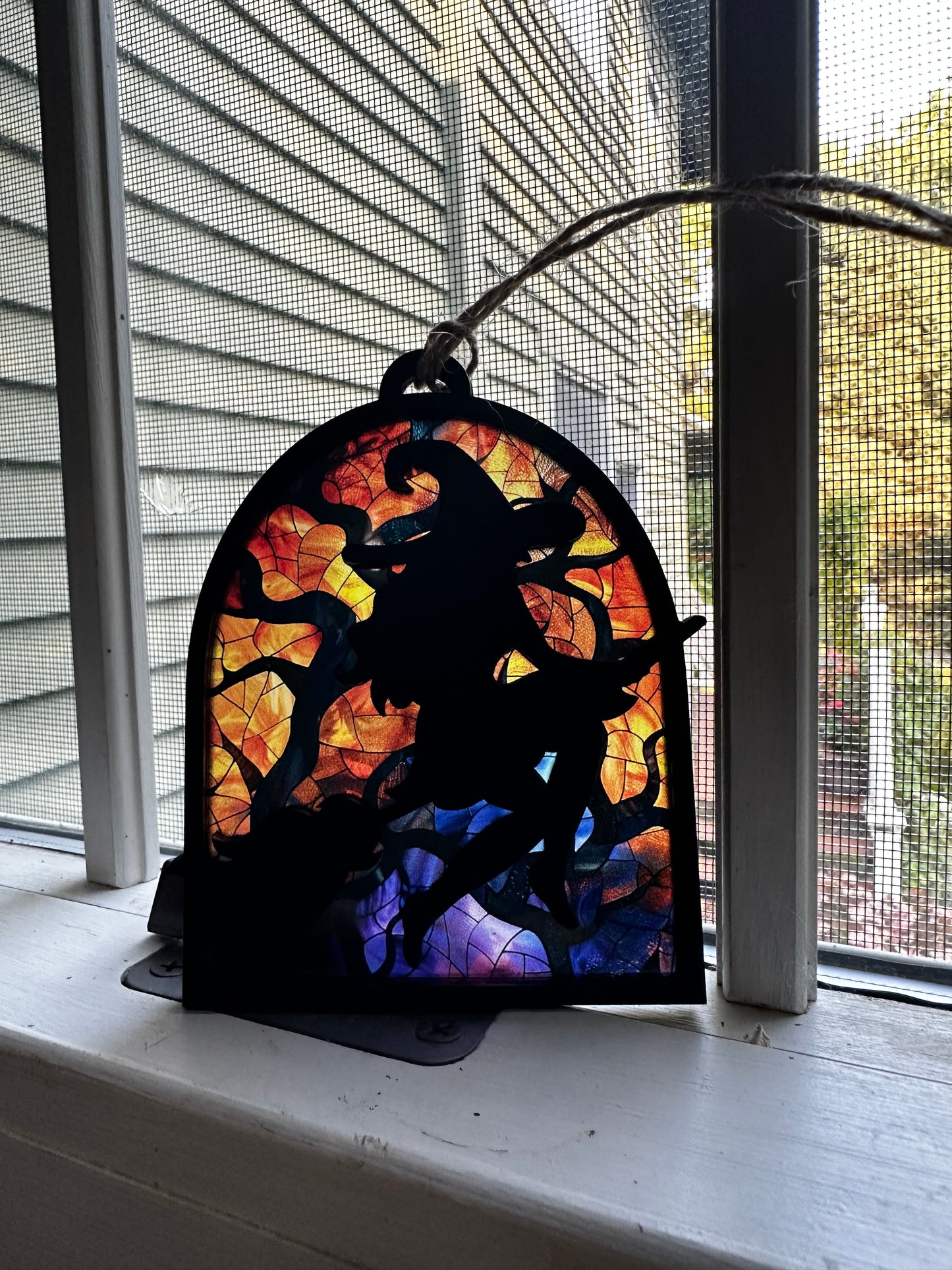 Flying Witch Suncatcher