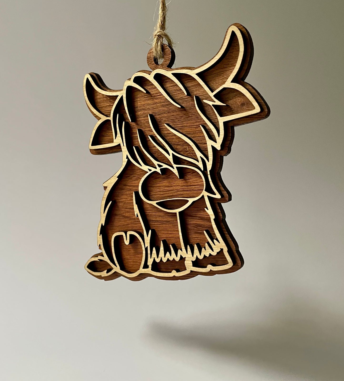 Highland Cow Ornament