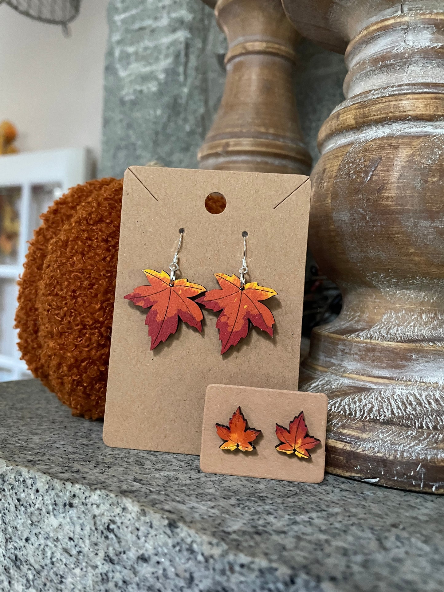 Maple Leaf Foliage Dangles