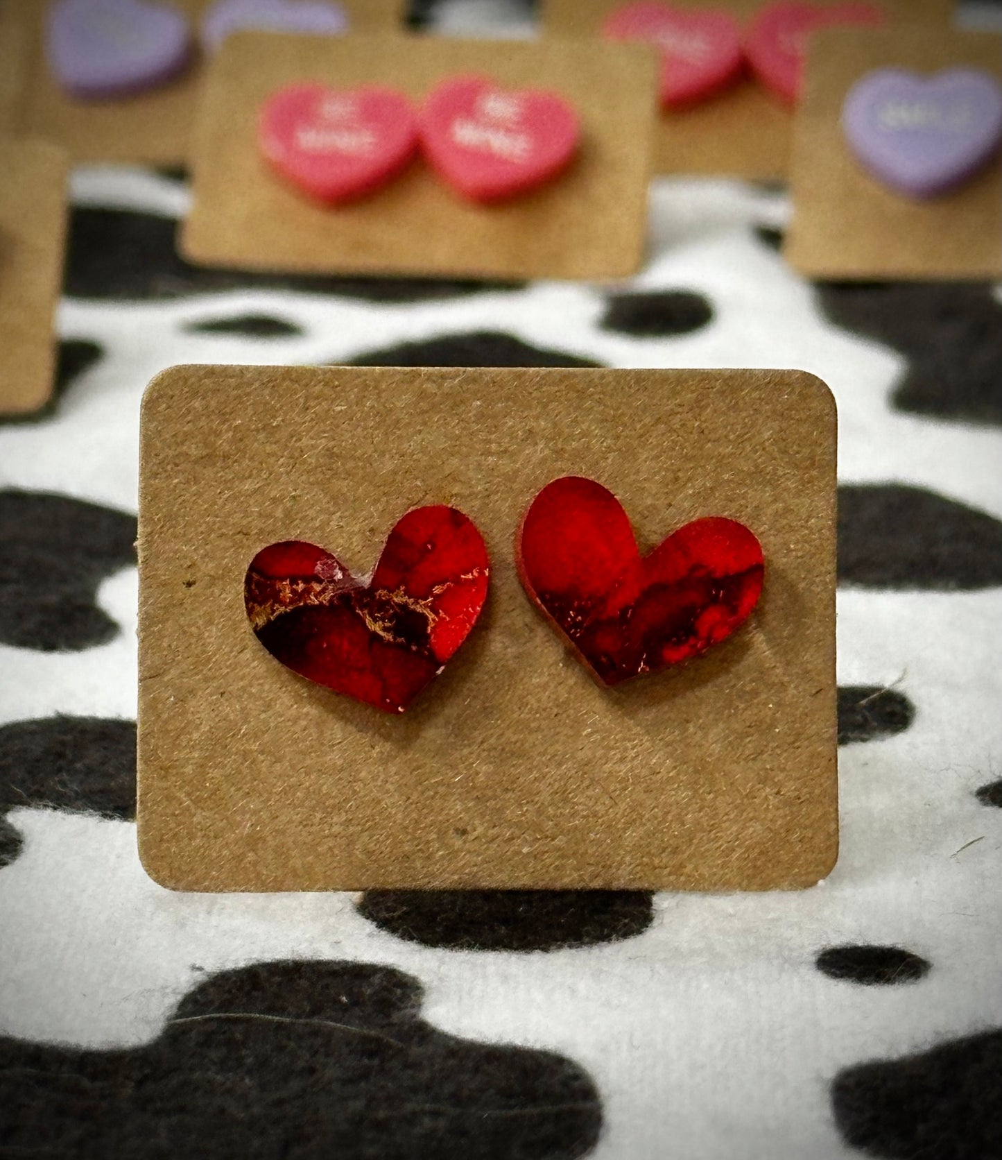 Heart Studs