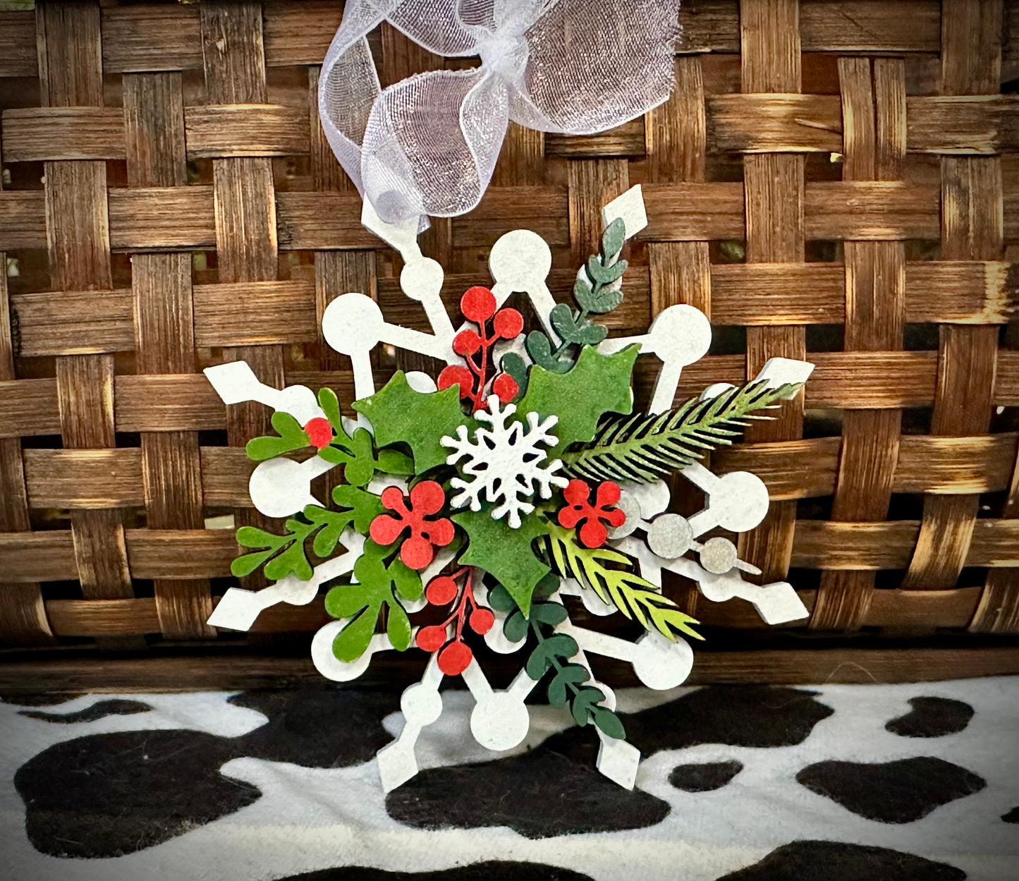 Holiday Snowflake Ornament