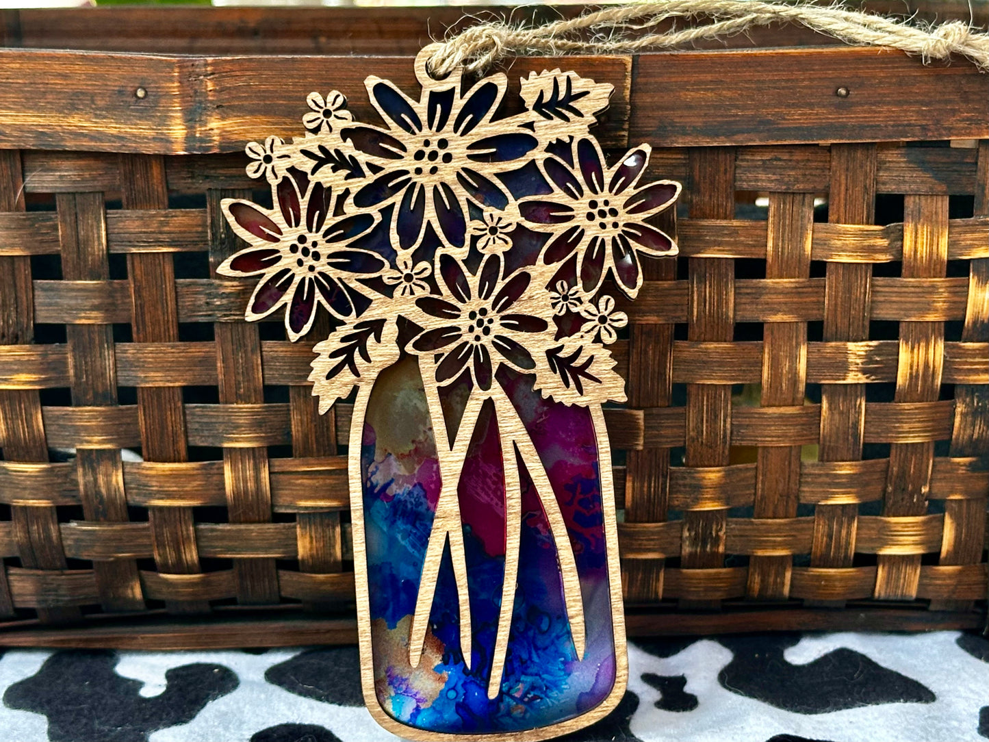 Flower Vase Suncatcher