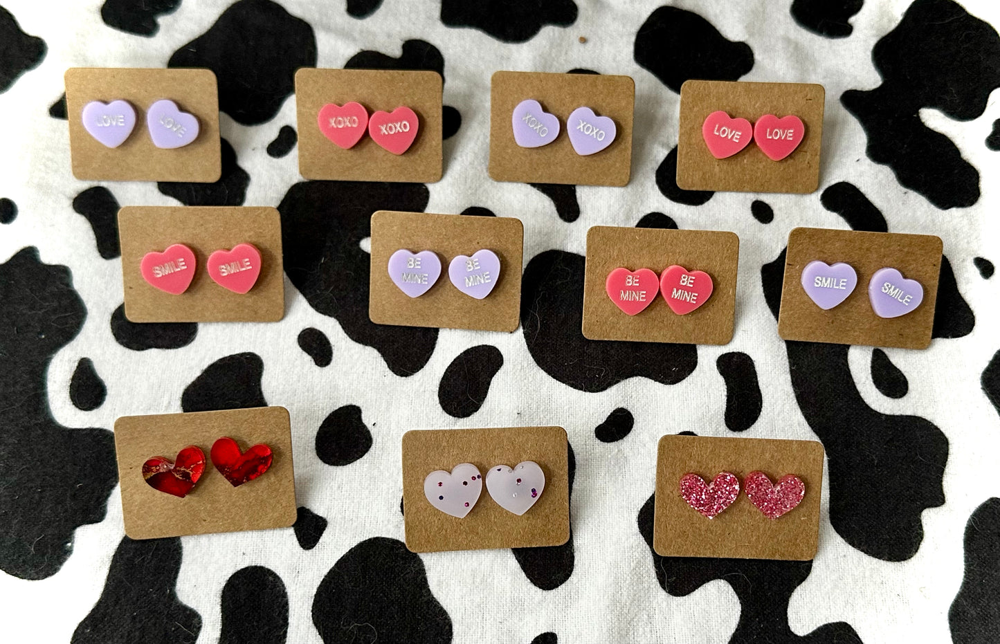 Heart Studs