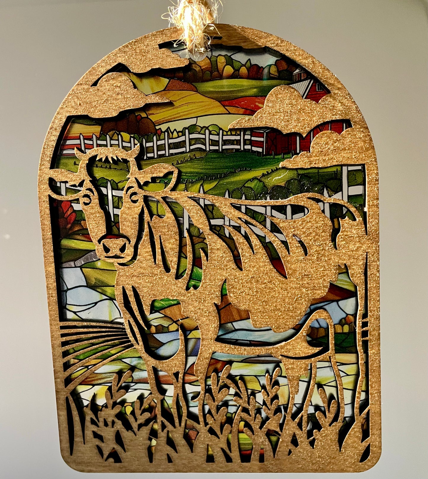 Cow Arch Sun Catcher