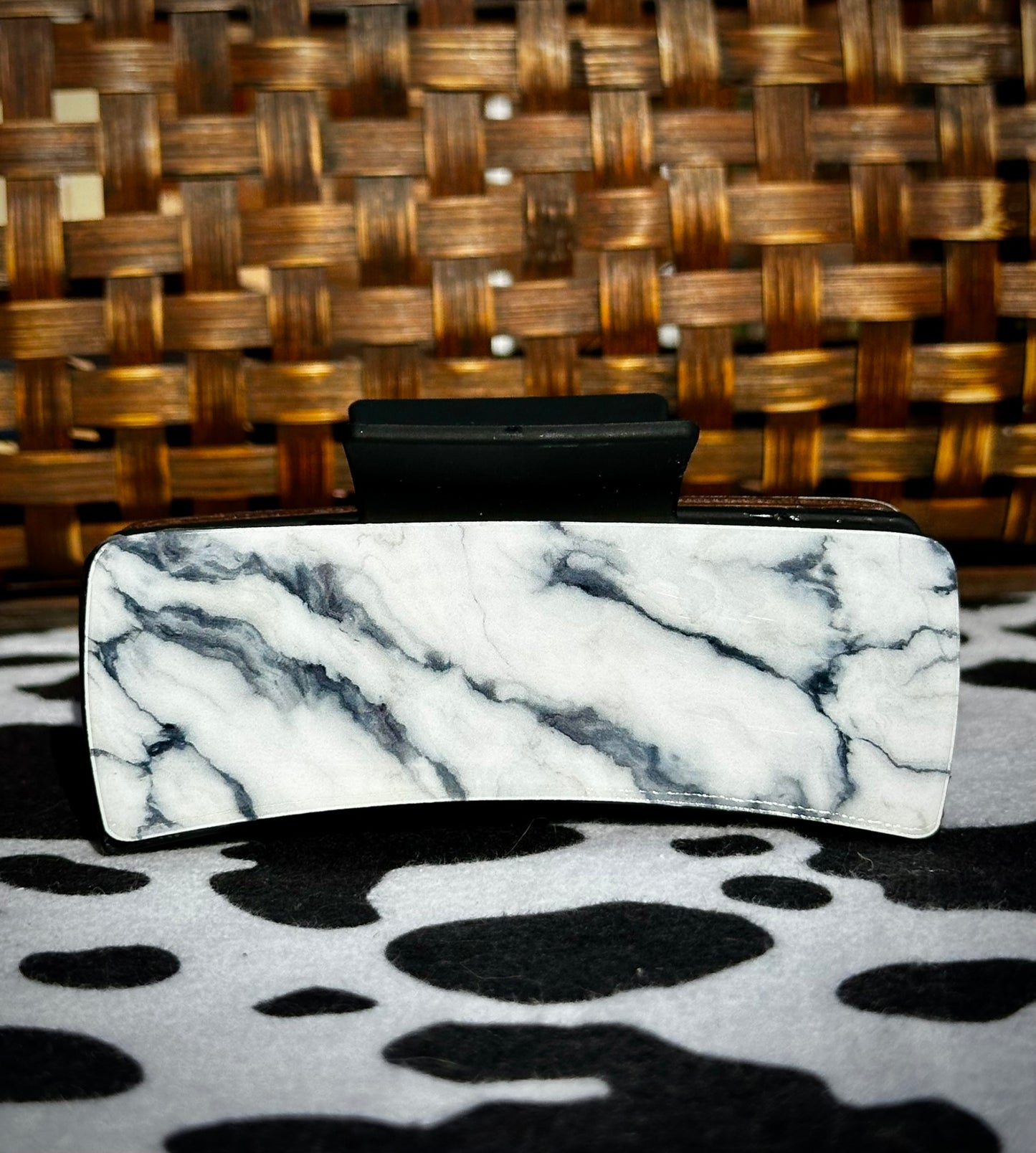 Marble Hair Clip