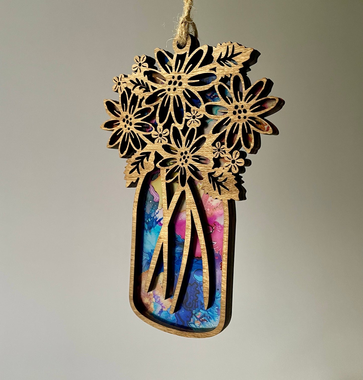 Flower Vase Suncatcher