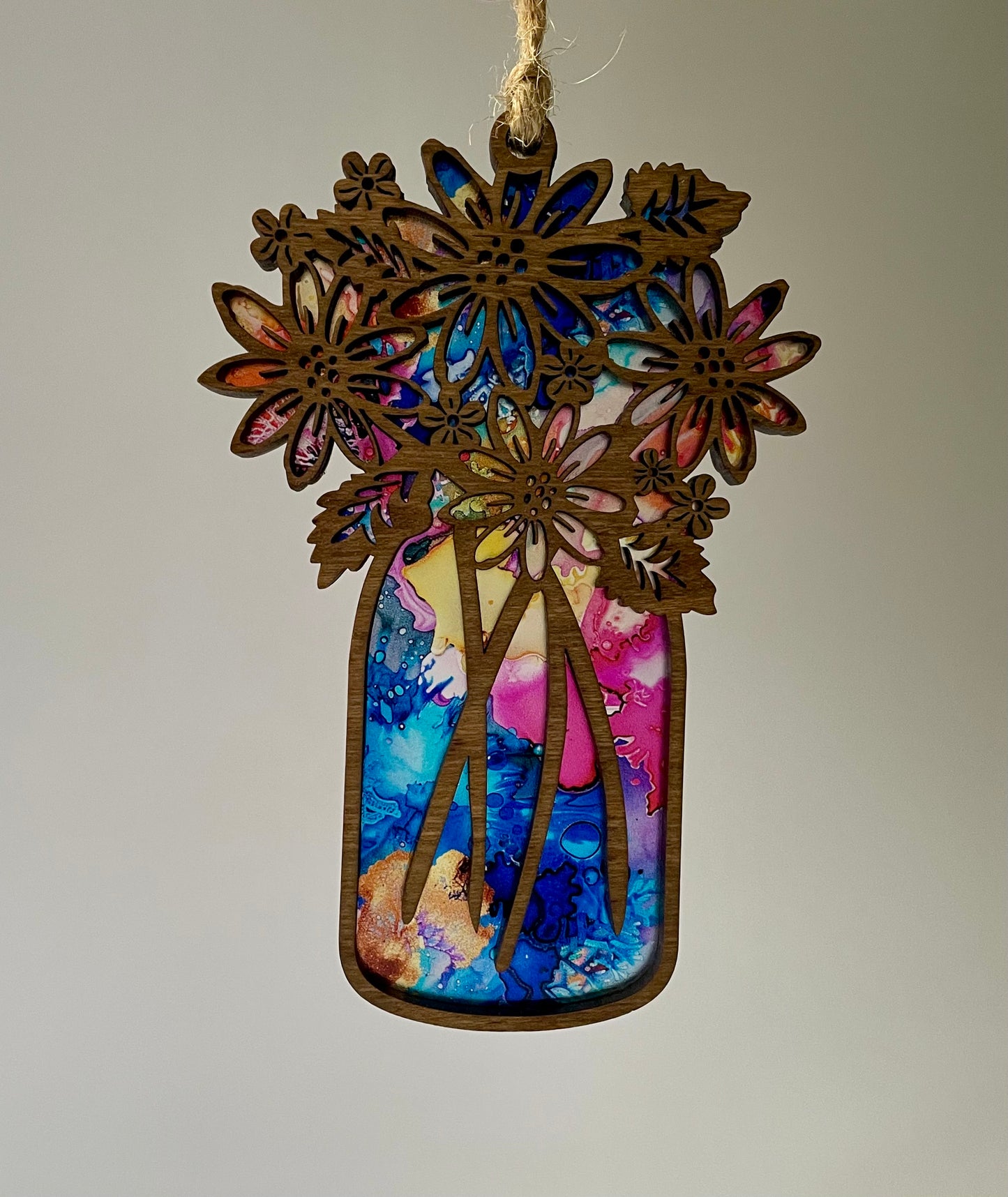 Flower Vase Suncatcher