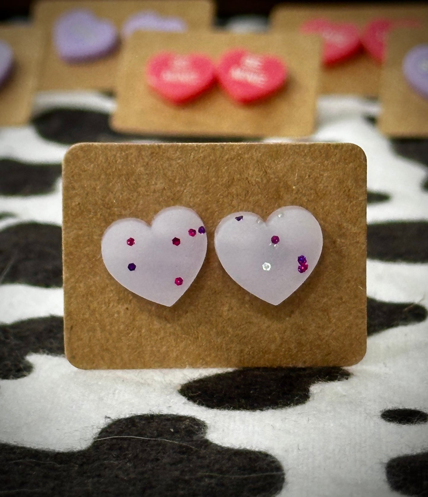 Heart Studs