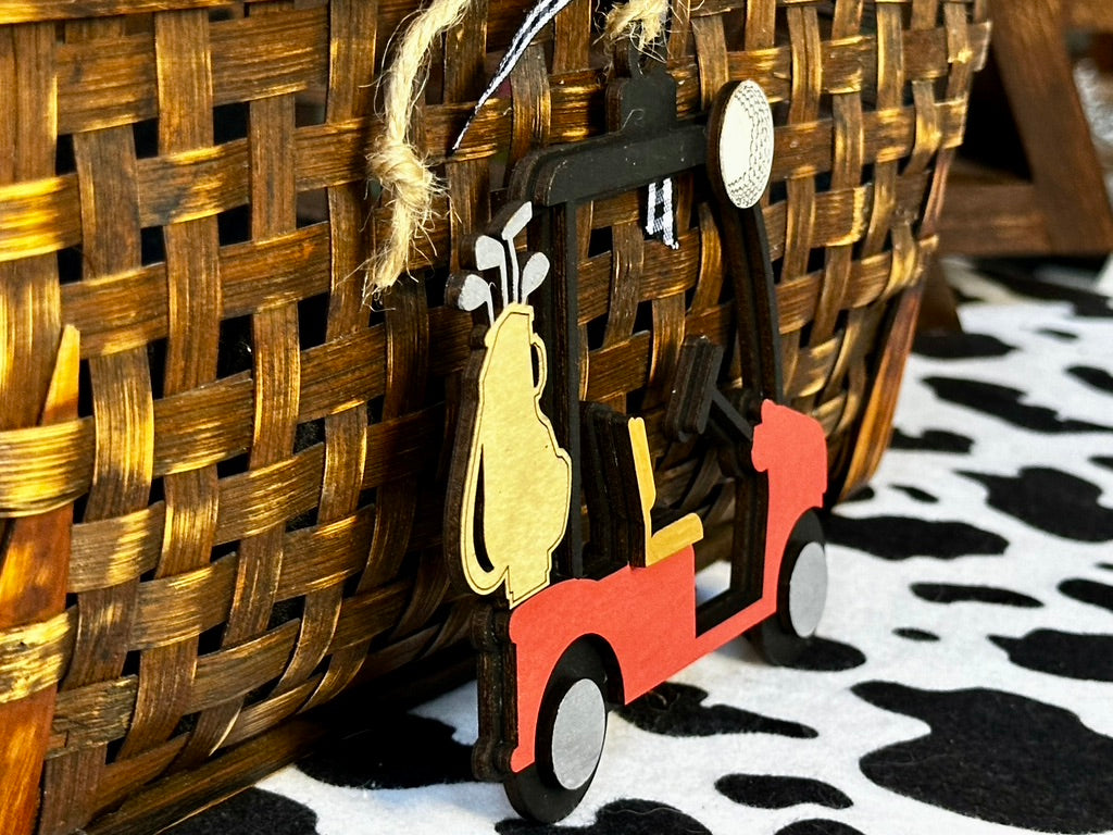 Golf Cart Ornament