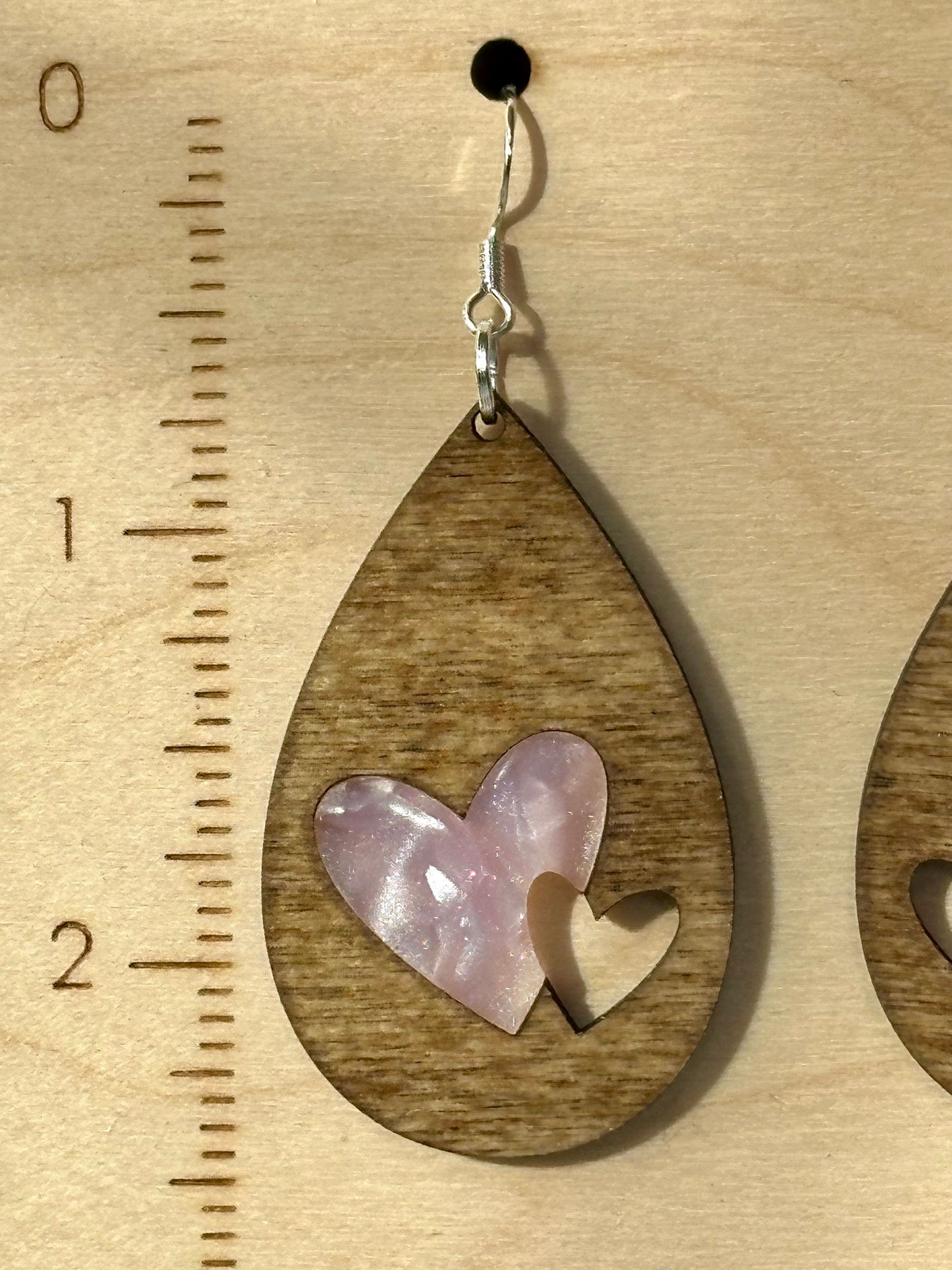 Stone Heart Teardrop
