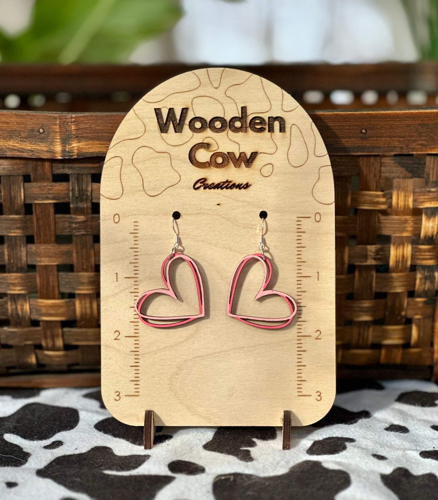 Double Hearts Dangle