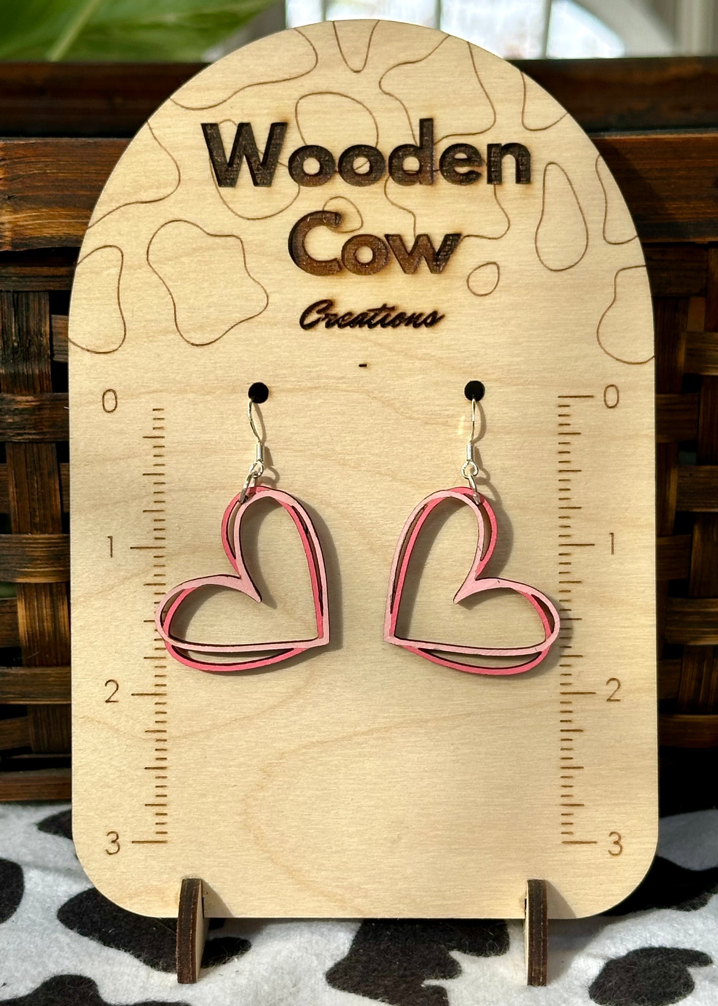 Double Hearts Dangle