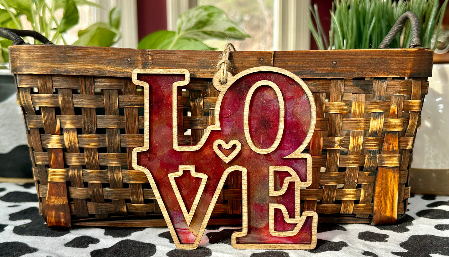 L-O-V-E Sun-Catcher