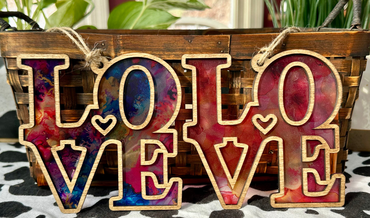 L-O-V-E Sun-Catcher