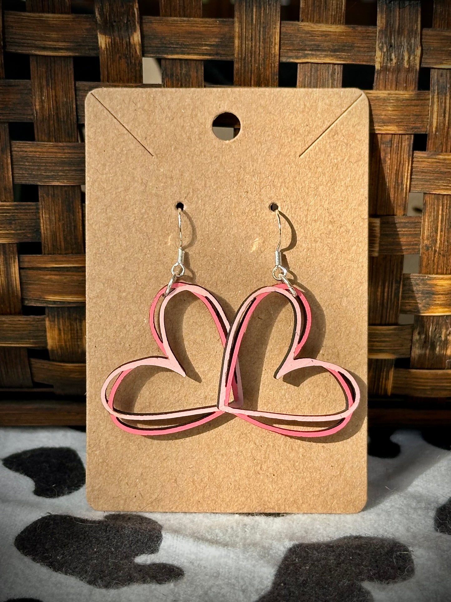 Double Hearts Dangle