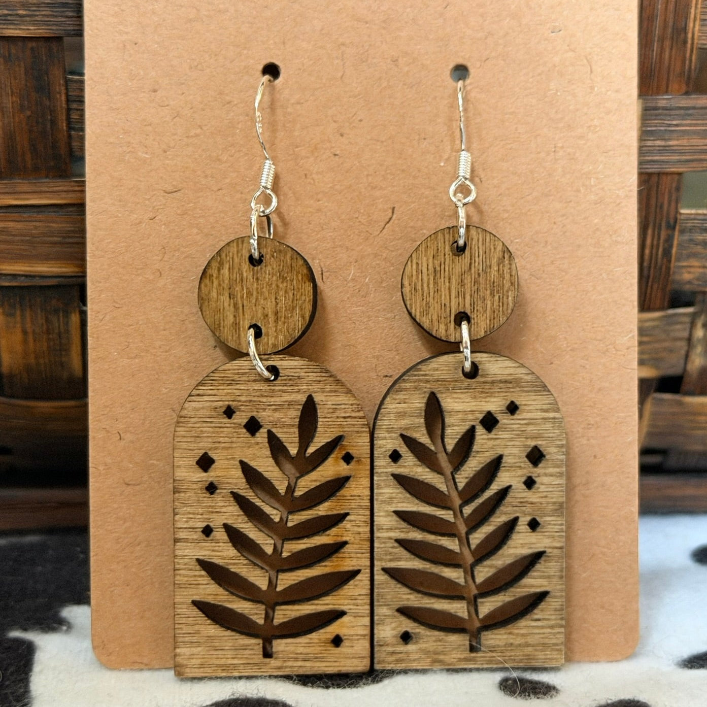 Leaf Cut-Outs Stained