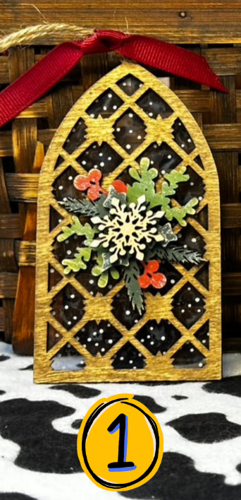 Snowy Window Panes