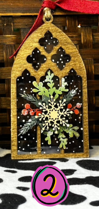 Snowy Window Panes