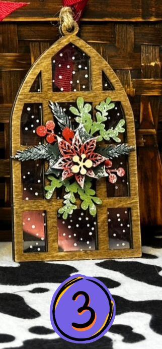 Snowy Window Panes
