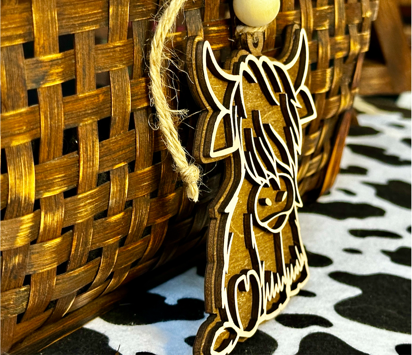 Highland Cow Ornament