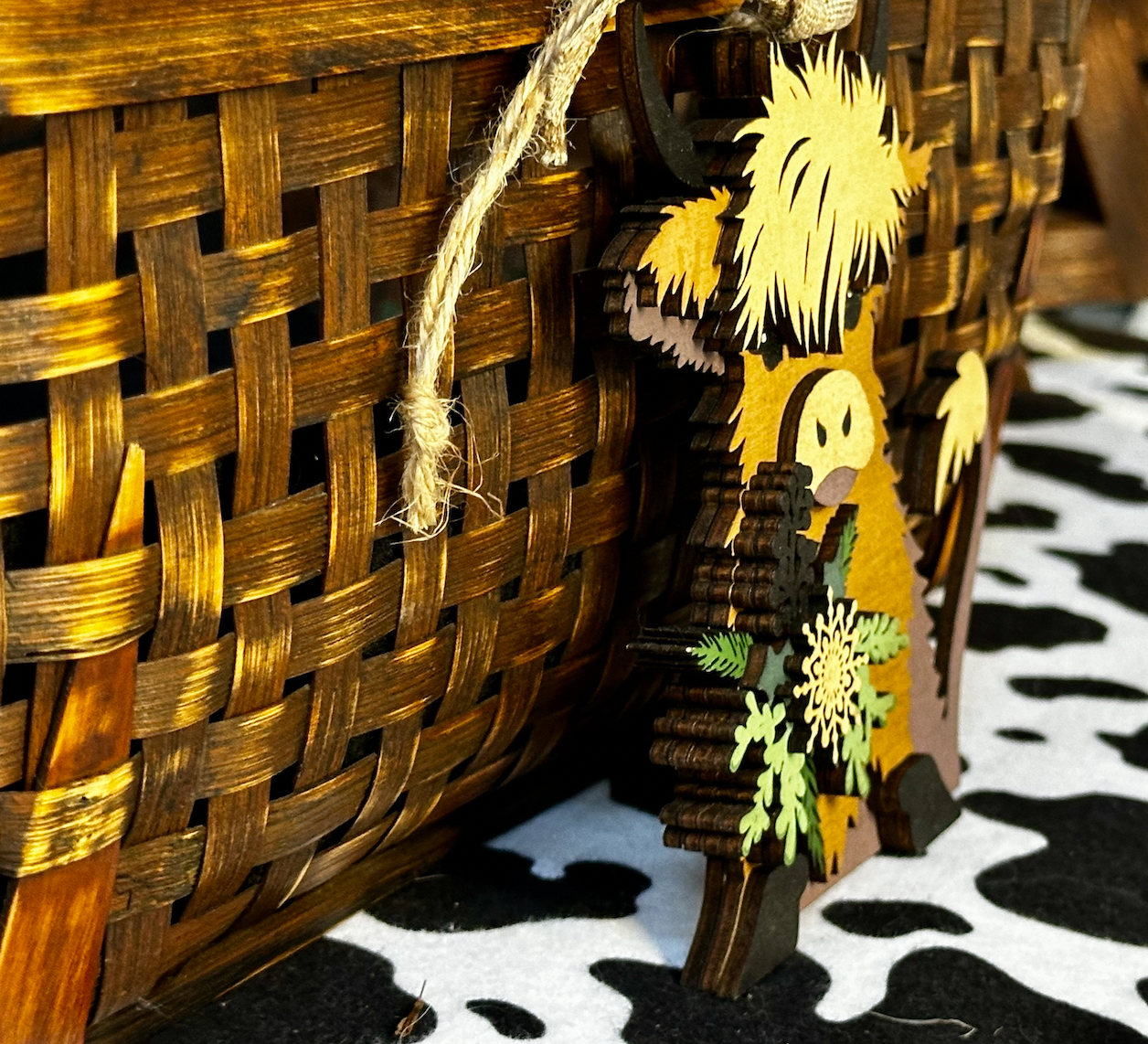 Highland Cow Ornament