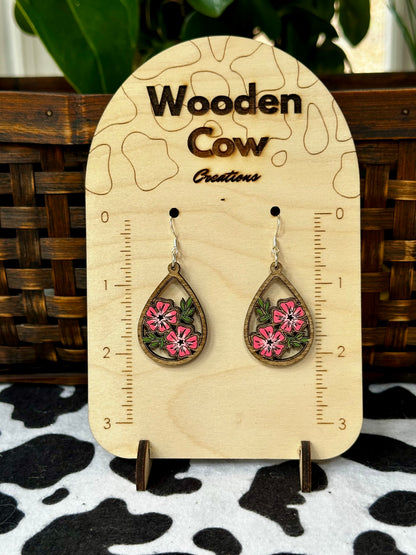 Hawaiian Floral Dangle