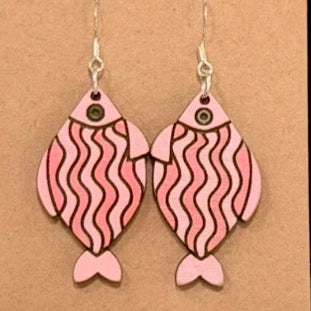 Rainbow Fish Dangles