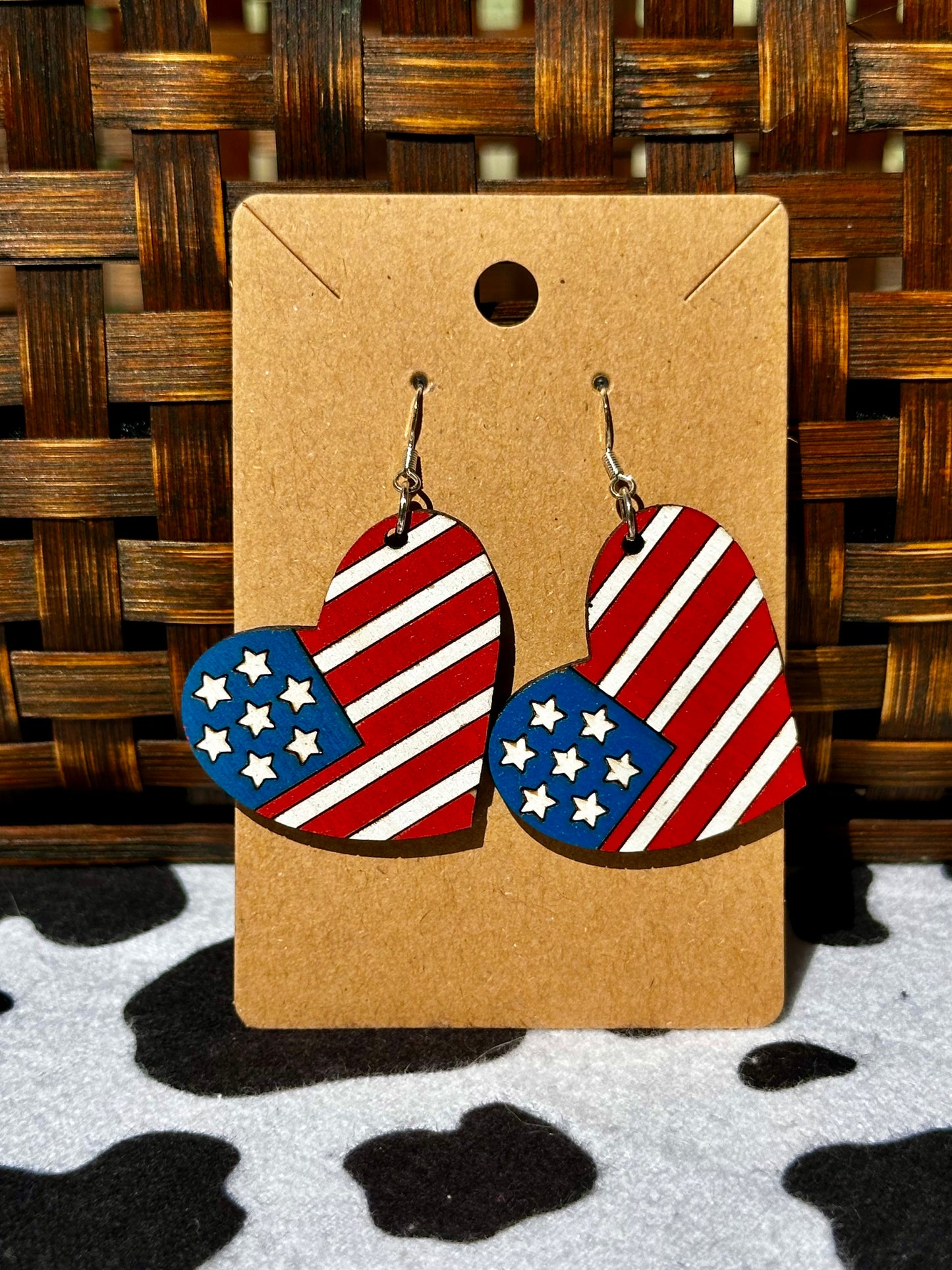 Stars and Stripes Dangles