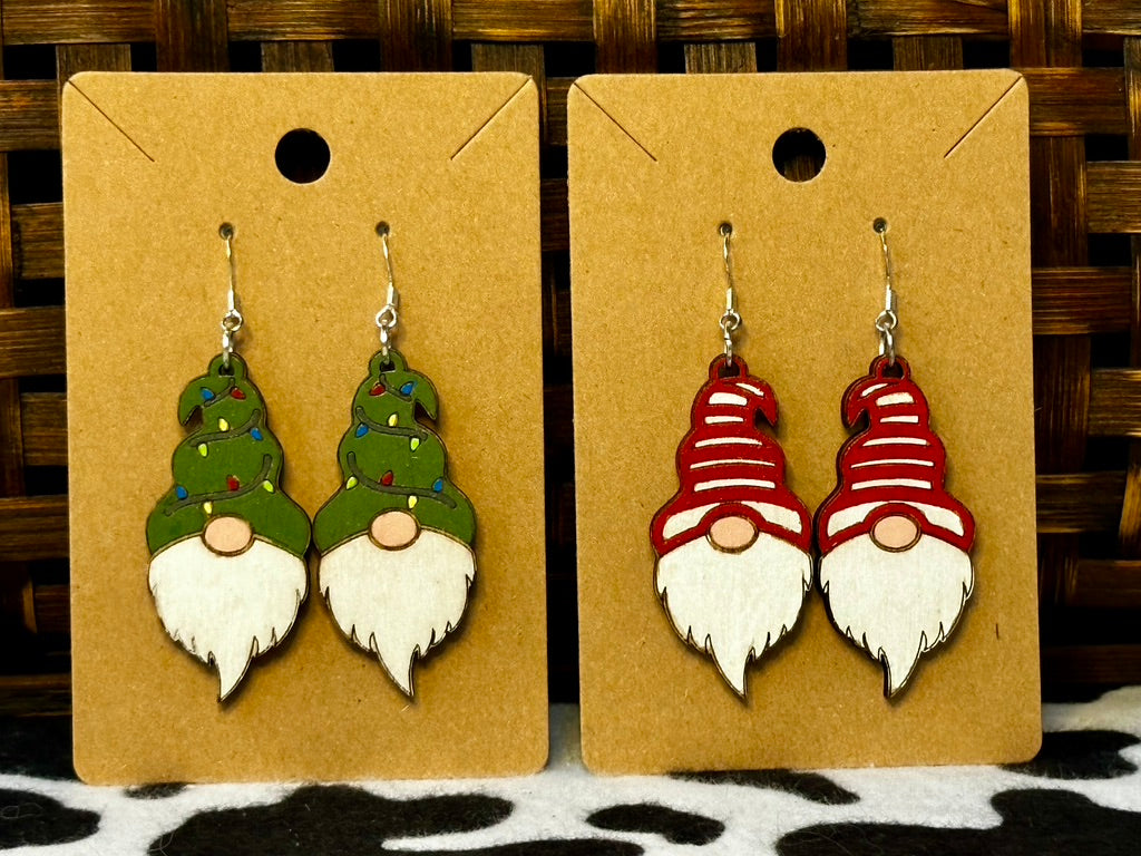 Santa Gnome Dangles