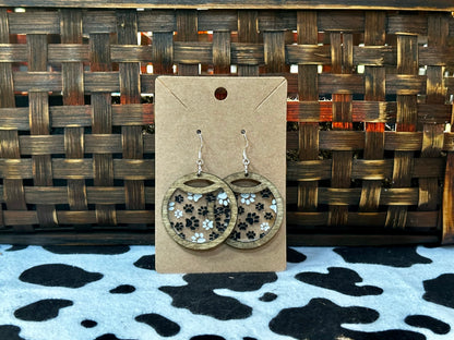 Paw print Dangles