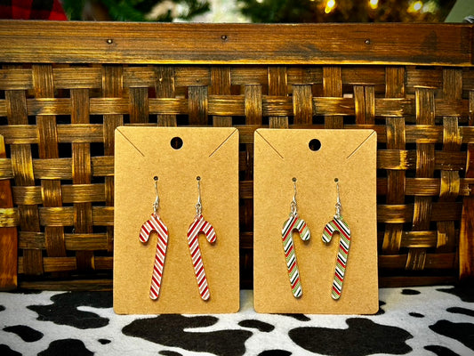 Candy Cane Earrings