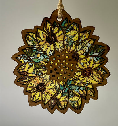 Sunflower Sun-catcher