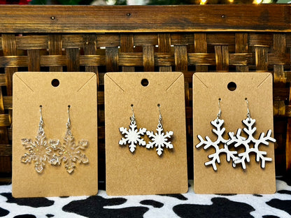 Snowflake Earrings