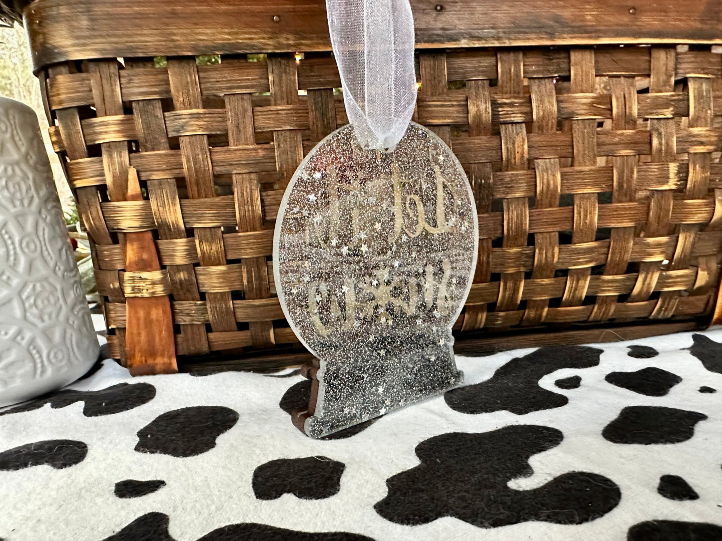 Let It Snow Snow Globe